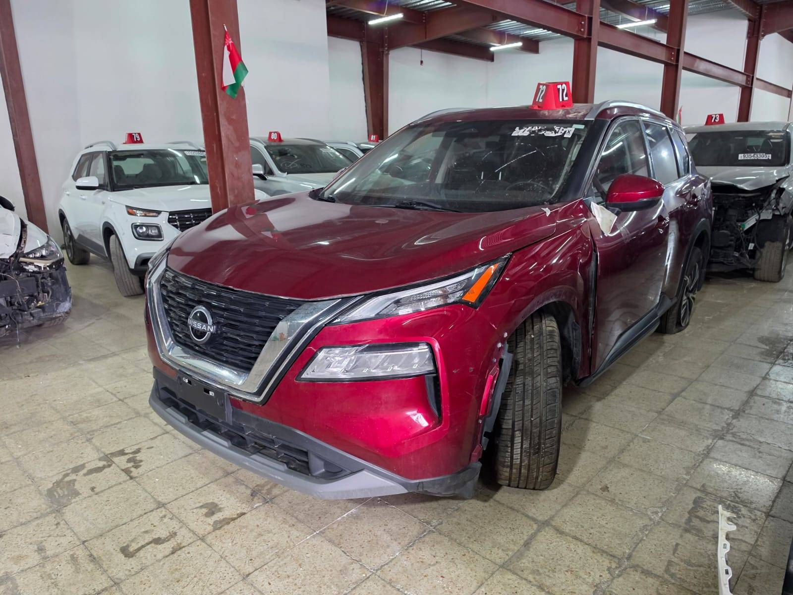 2022 NISSAN ROGUE — sold — 69314 Miles — Lot B4NW338476 - Marhaba Auctions Used Cars - Image 3