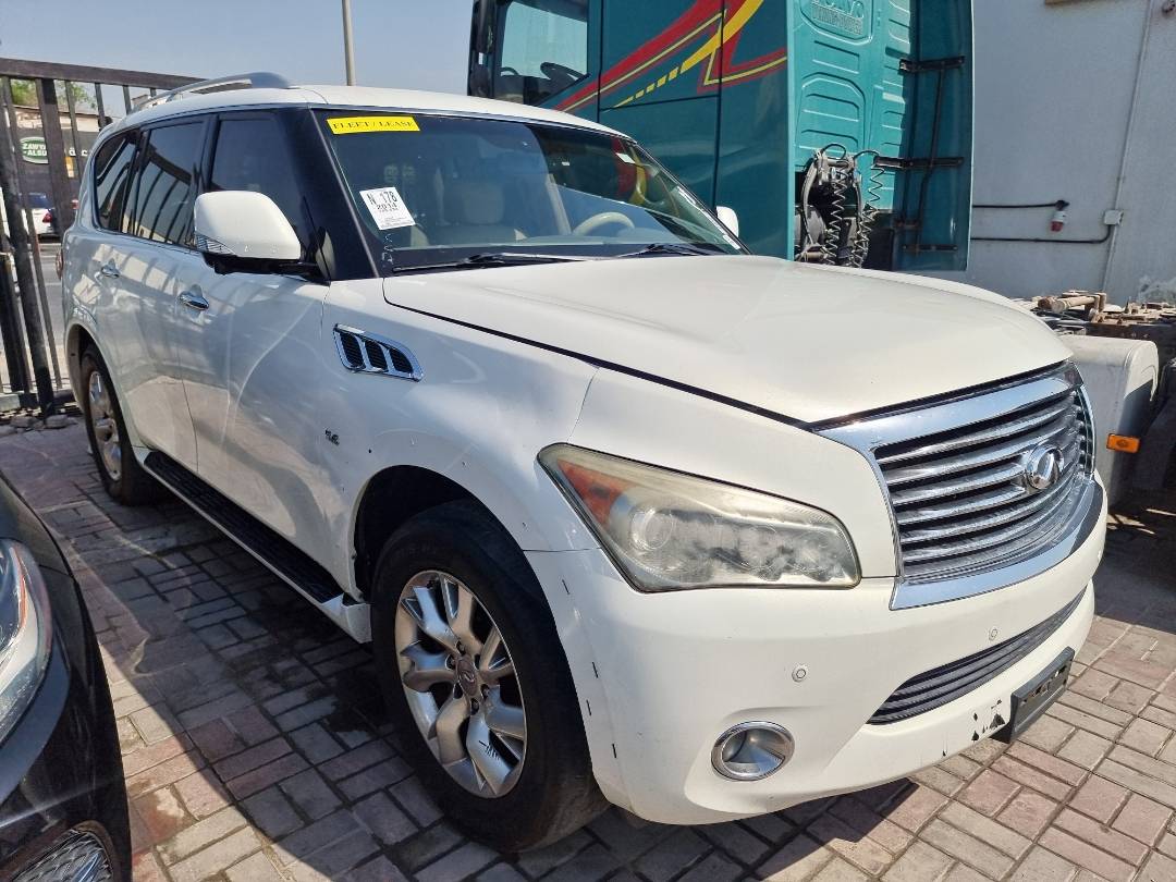 2014 INFINITI QX80 — 148839 Miles — Lot 215478 — Main - Marhaba Auctions Used Cars - Image 3