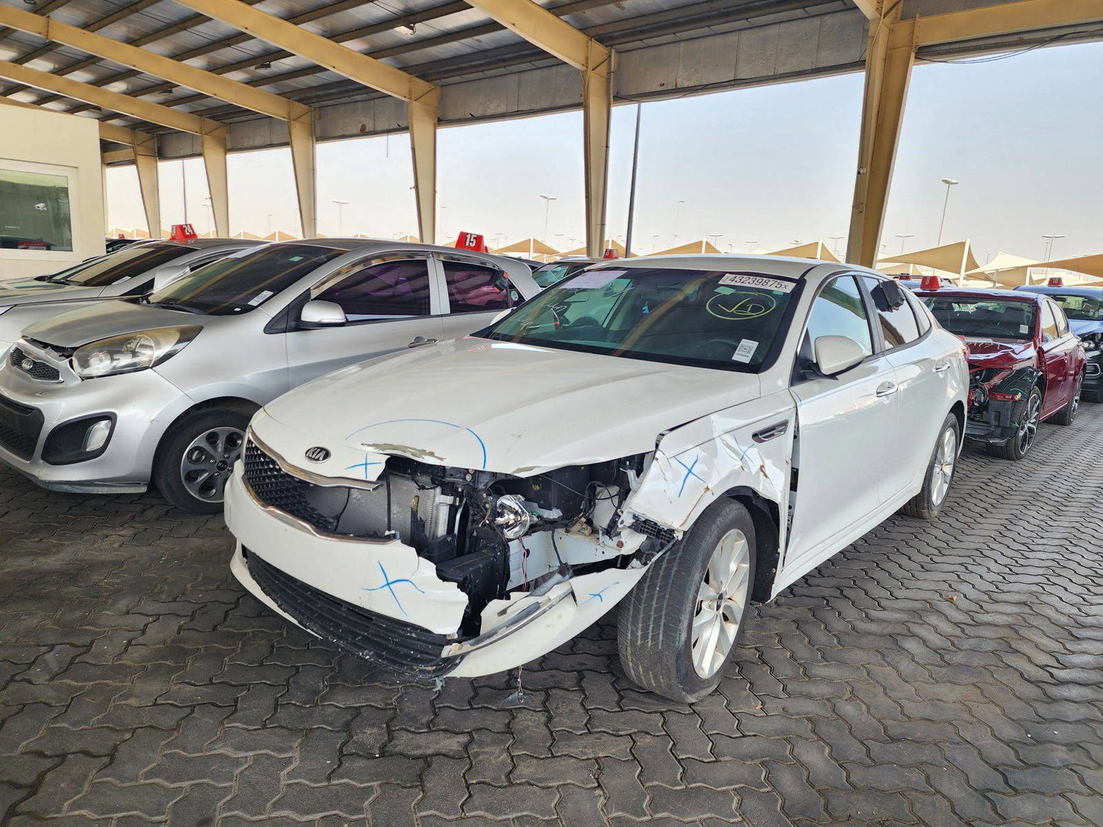2018 KIA OPTIMA — 119251 Miles — Lot 43239875 — Souq - Marhaba Auctions Used Cars - Image 5