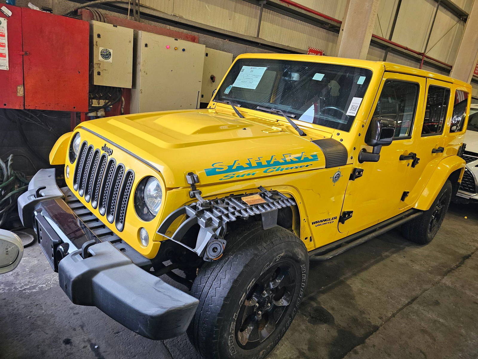 JEEP WRANGLER UNLIMITED SAHARA 2015 - Marhaba Auction Used Cars - Image 4