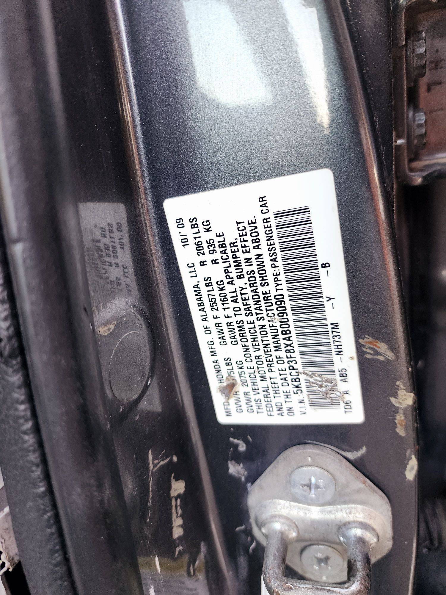 2010 HONDA ACCORD — 159483 Miles — Lot B009090 — Souq - Marhaba Auctions Used Cars - Image 10