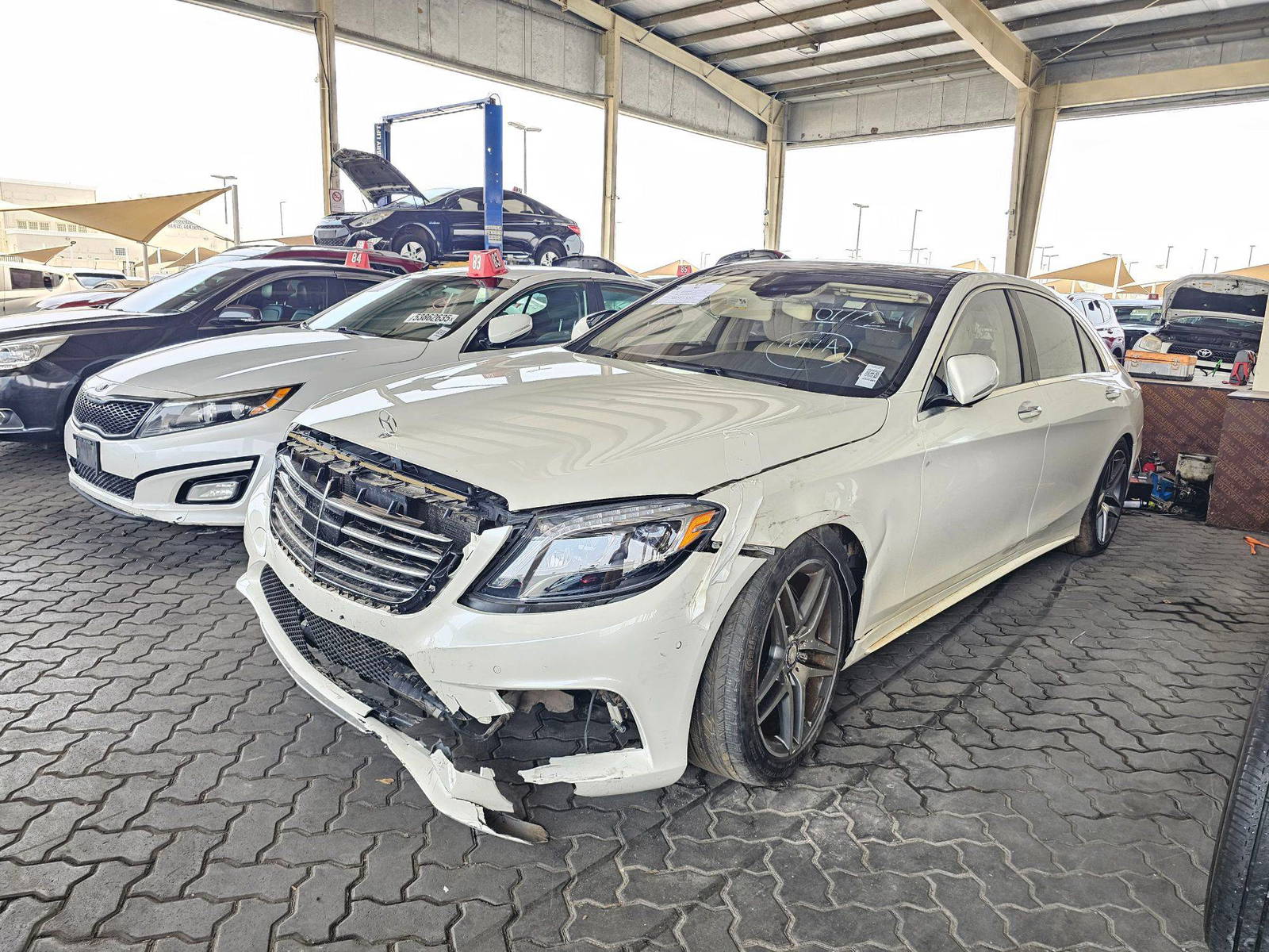 2015 MERCEDES BENZ S 550 — 55436 Miles — Lot 8FB0FA077724 — Main - Marhaba Auctions Used Cars - Image 4