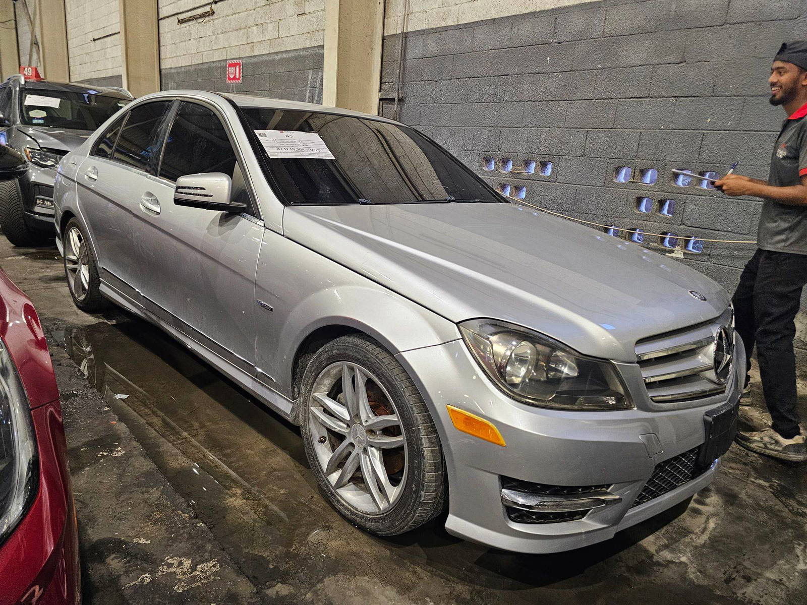 2012 MERCEDES BENZ C 250 — 146810 Miles — Lot WDDGF4HB0CF853063 — Main - Marhaba Auctions Used Cars - Image 4