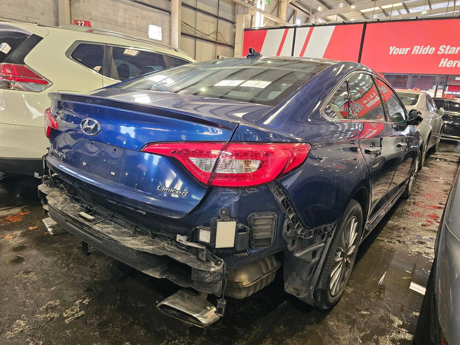 2015 HYUNDAI SONATA — 165825 Miles — Lot 42912326 — Main - Marhaba Auctions Used Cars - Image 3