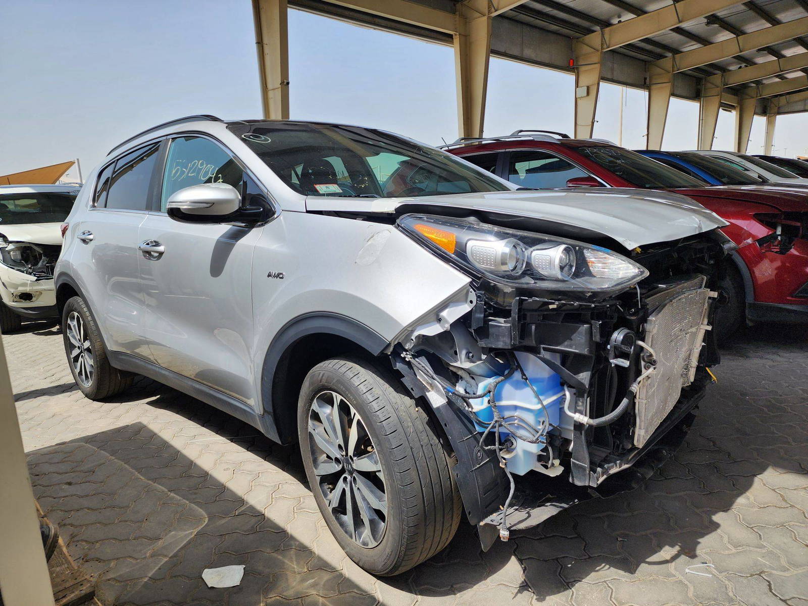 2019 KIA SPORTAGE — 76686 Miles — Lot 3669 — Souq - Marhaba Auctions Used Cars - Image 4