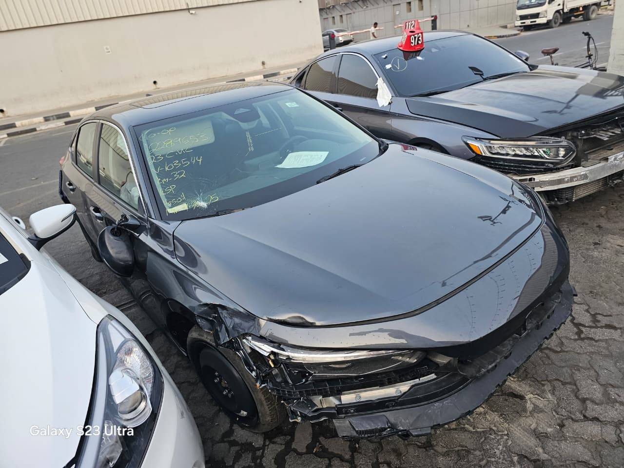 2023 HONDA CIVIC — 31542 KM — Lot 103544 — Al Surrah - Marhaba Auctions Used Cars - Image 4