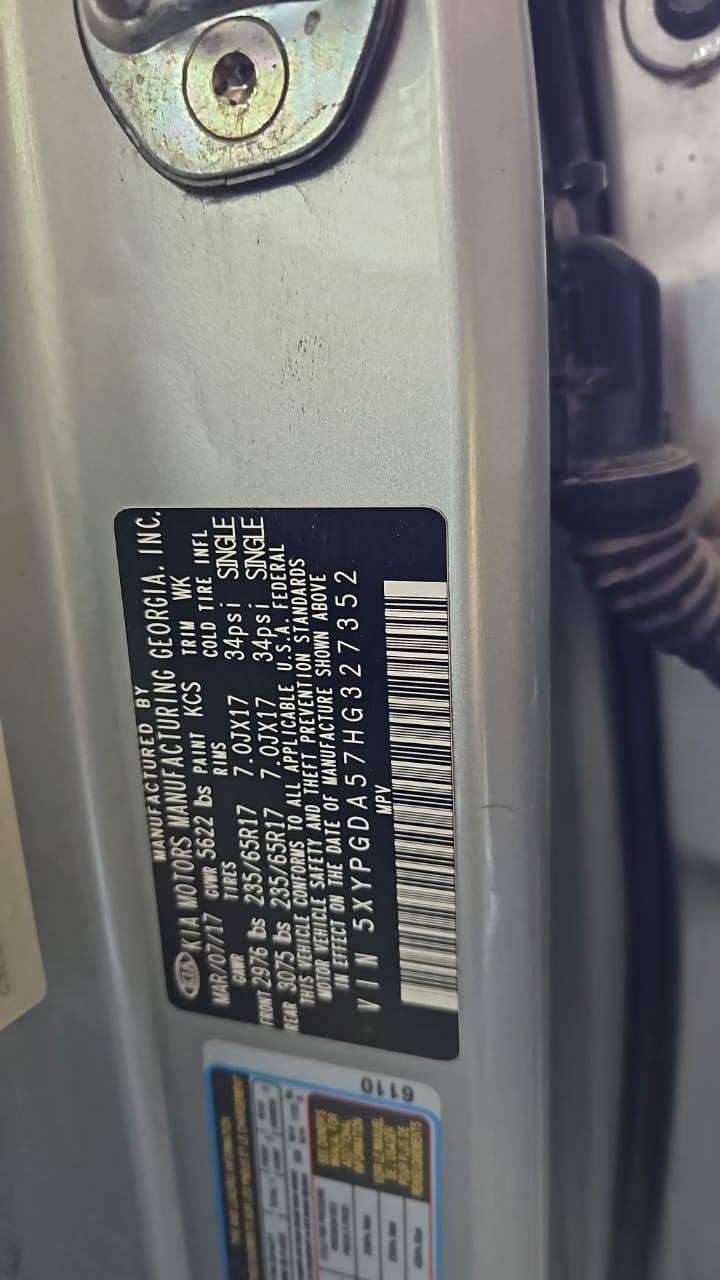 KIA SORENTO 2017 - Marhaba Auction Used Cars - Image 5