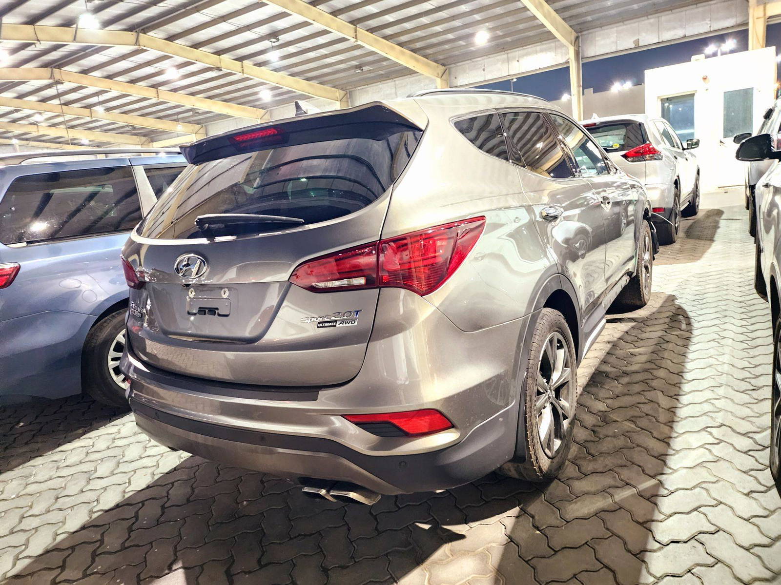 2018 HYUNDAI SANTA FE SPORT — 107516 Miles — Lot 6JG512665 — Souq - Marhaba Auctions Used Cars - Image 3