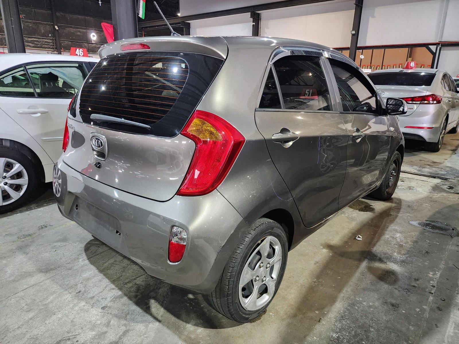 2012 KIA MORNING — 100887 KM — Lot 277682 — Al Quoz - Marhaba Auctions Used Cars - Image 6