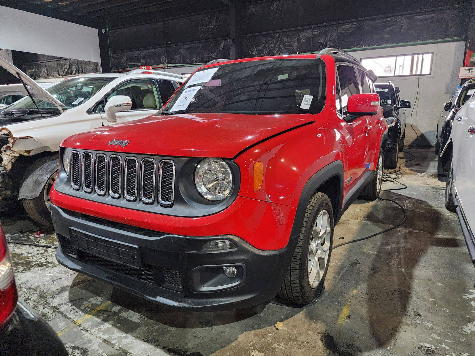 2017 JEEP RENEGADE SPORT — 96320 KM — Lot E58963 — Al Quoz - Marhaba Auctions Used Cars - Image 3