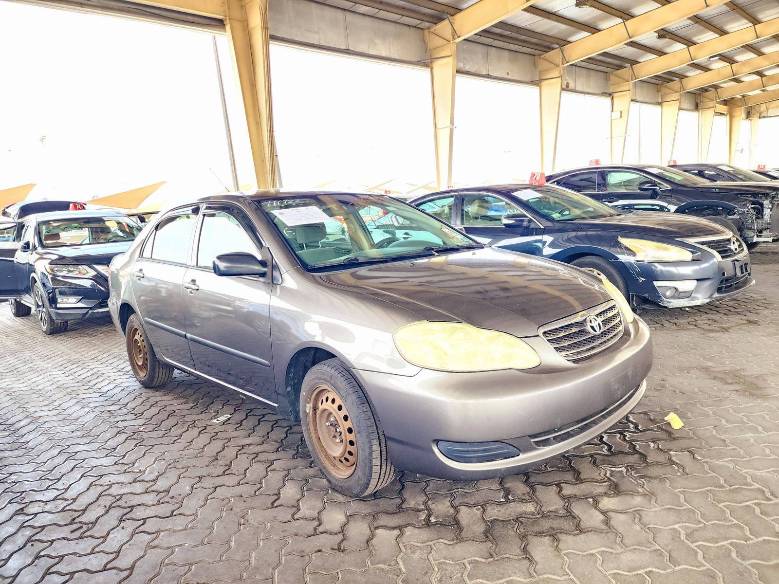 2007 TOYOTA COROLLA — 242216 Miles — Lot E77C776733 — Souq - Marhaba Auctions Used Cars - Image 4
