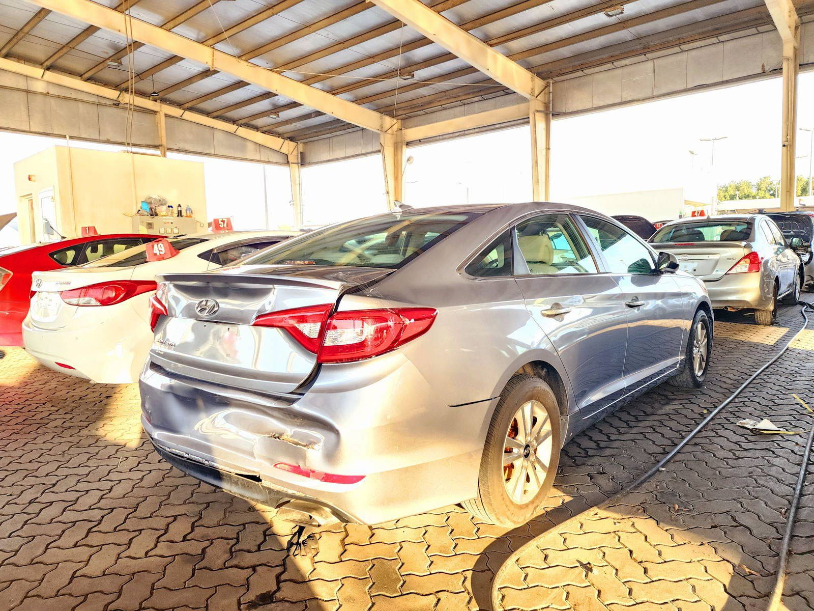 2017 HYUNDAI SONATA — 162708 Miles — Lot 67299444 — Souq - Marhaba Auctions Used Cars - Image 3