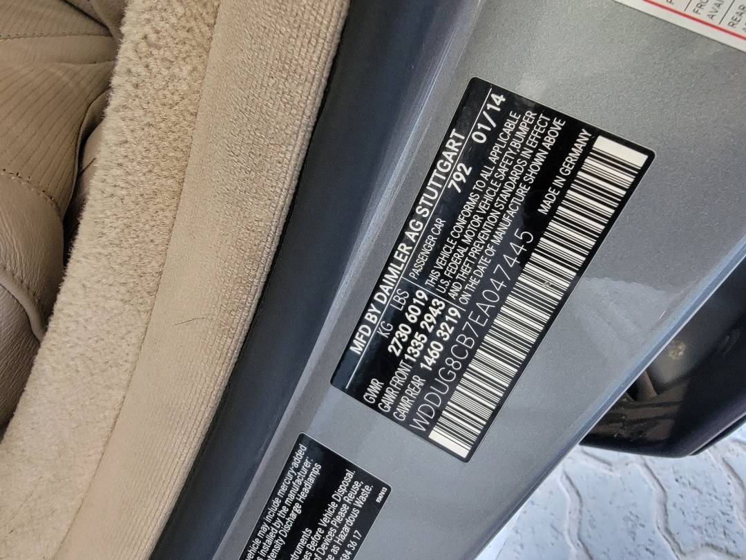 2014 MERCEDES BENZ S 550 — 78300 Miles — Lot EA047445 — Main - Marhaba Auctions Used Cars - Image 9