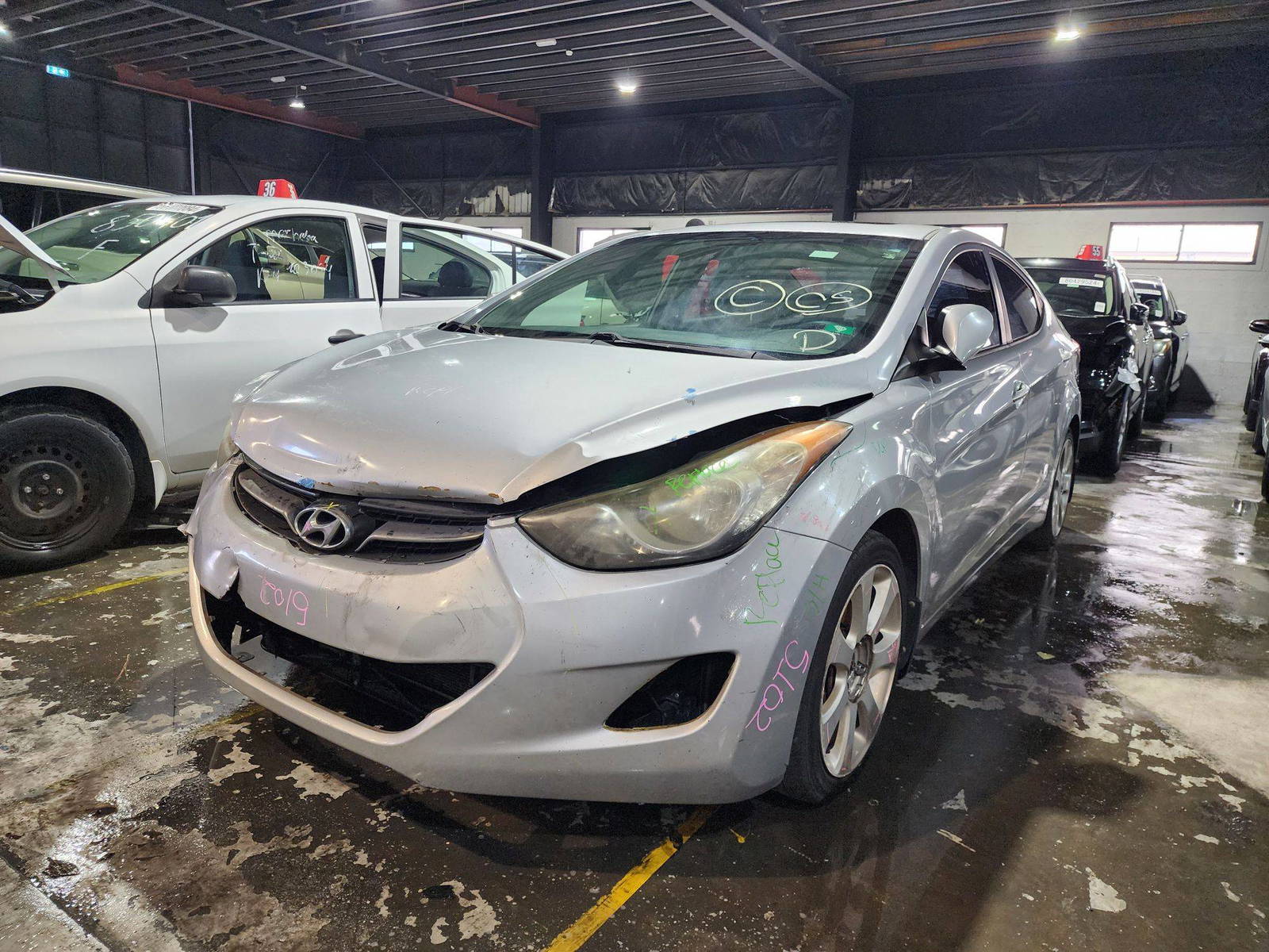 2013 HYUNDAI ELANTRA — 201312 Miles — Lot 75450974 — Al Quoz - Marhaba Auctions Used Cars - Image 3