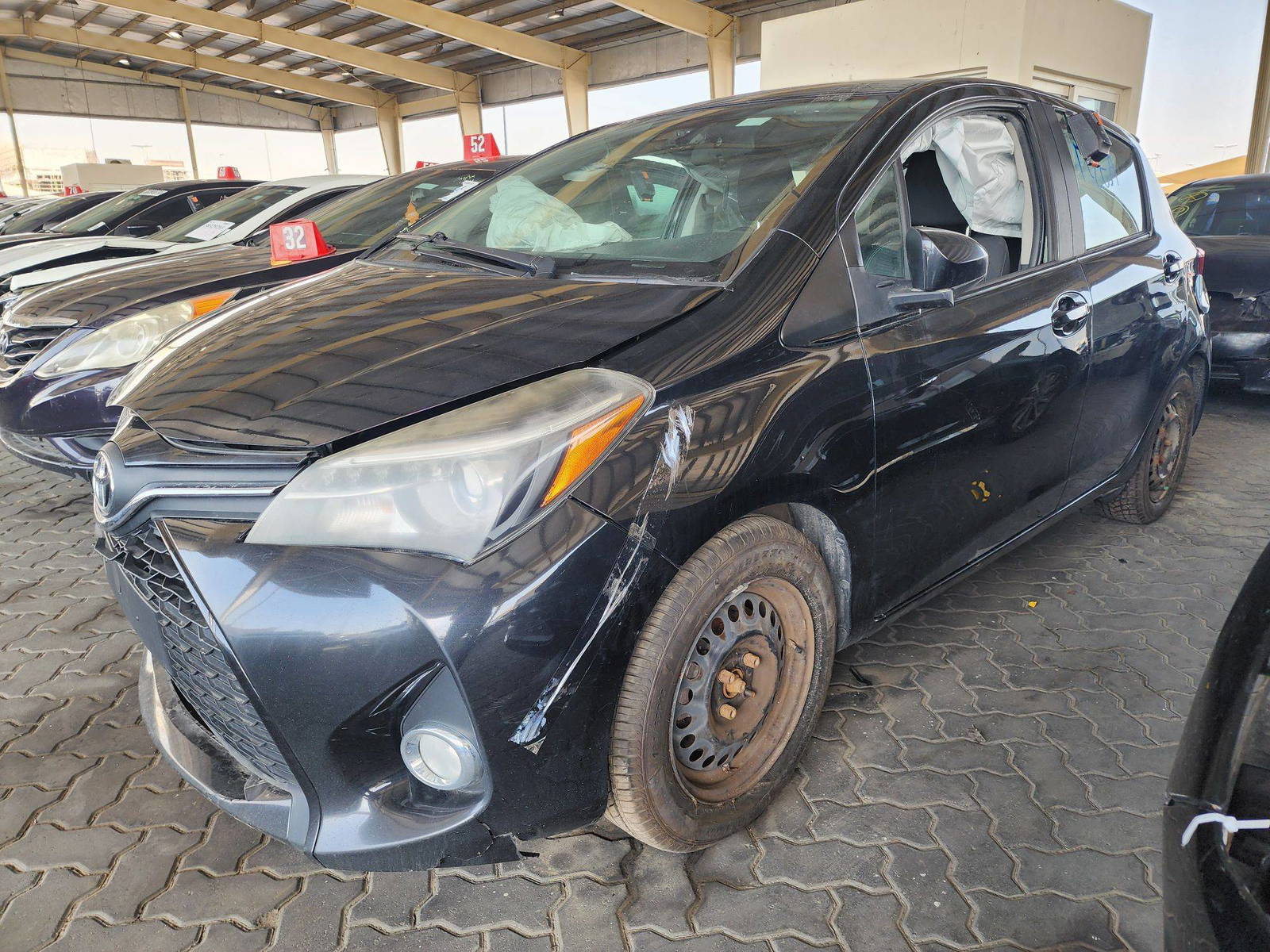 2017 TOYOTA YARIS — 113070 KM — Lot 079086 — Souq - Marhaba Auctions Used Cars - Image 4