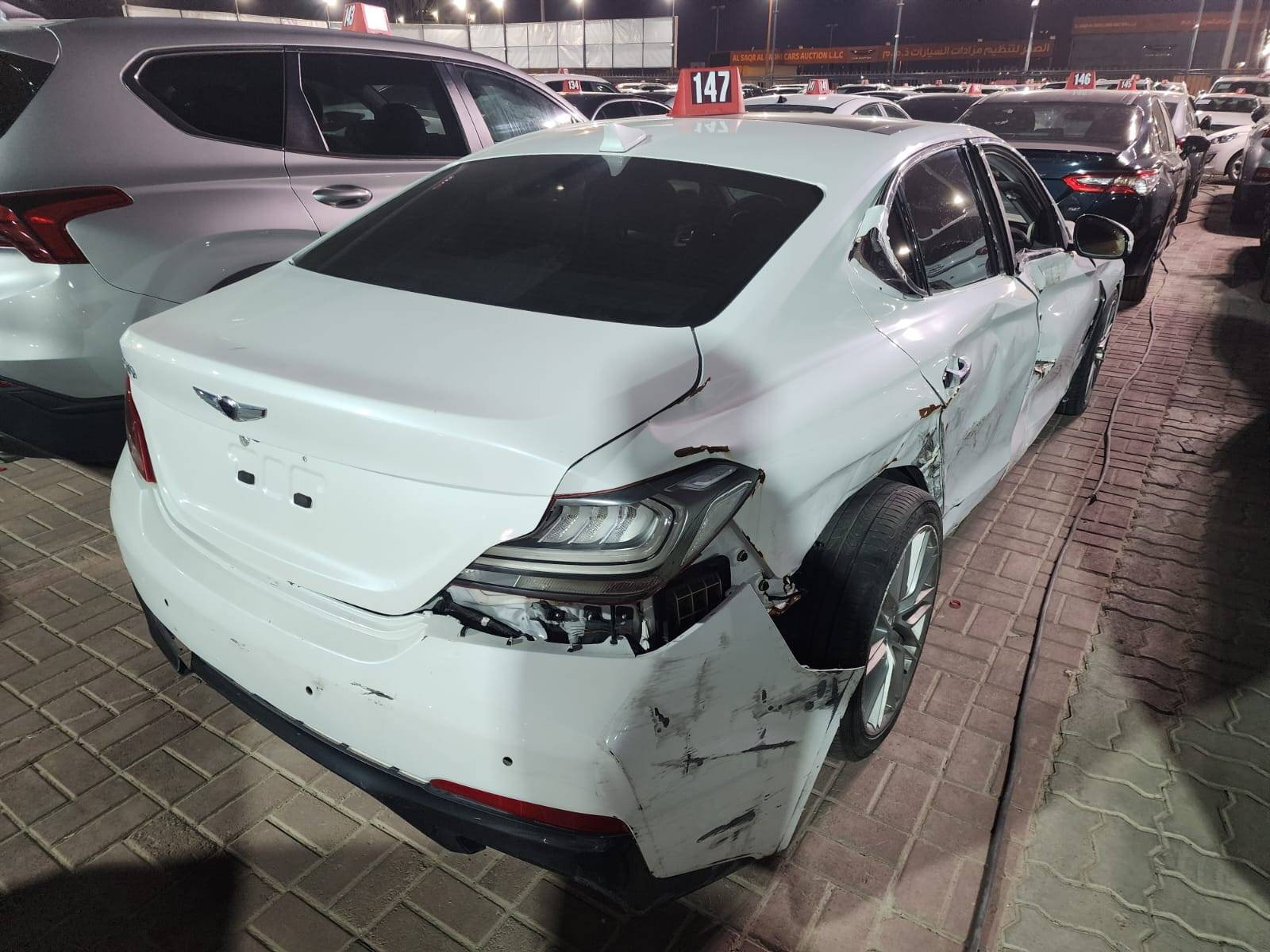 2020 GENESIS G70 — 74221 Miles — Lot A3LU055977 - Marhaba Auctions Used Cars - Image 4