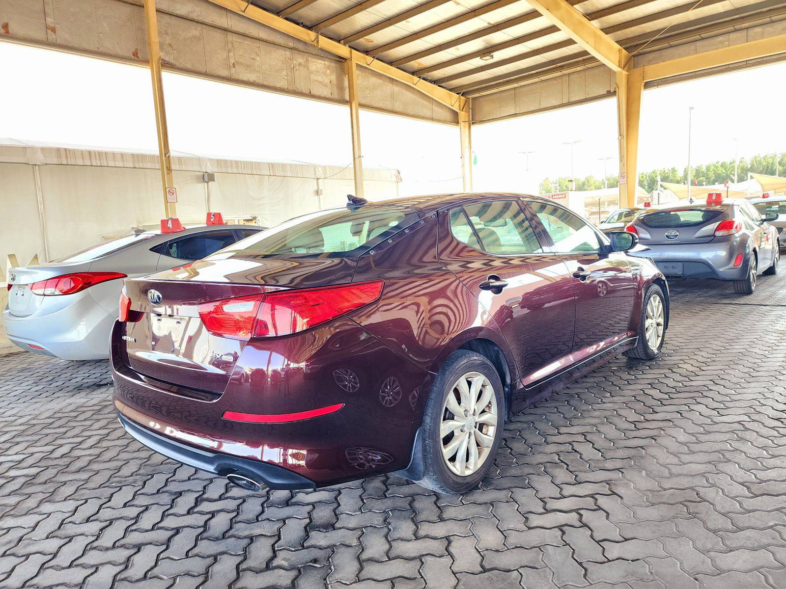 2015 KIA OPTIMA — 147462 Miles — Lot 125487 — Souq - Marhaba Auctions Used Cars - Image 3