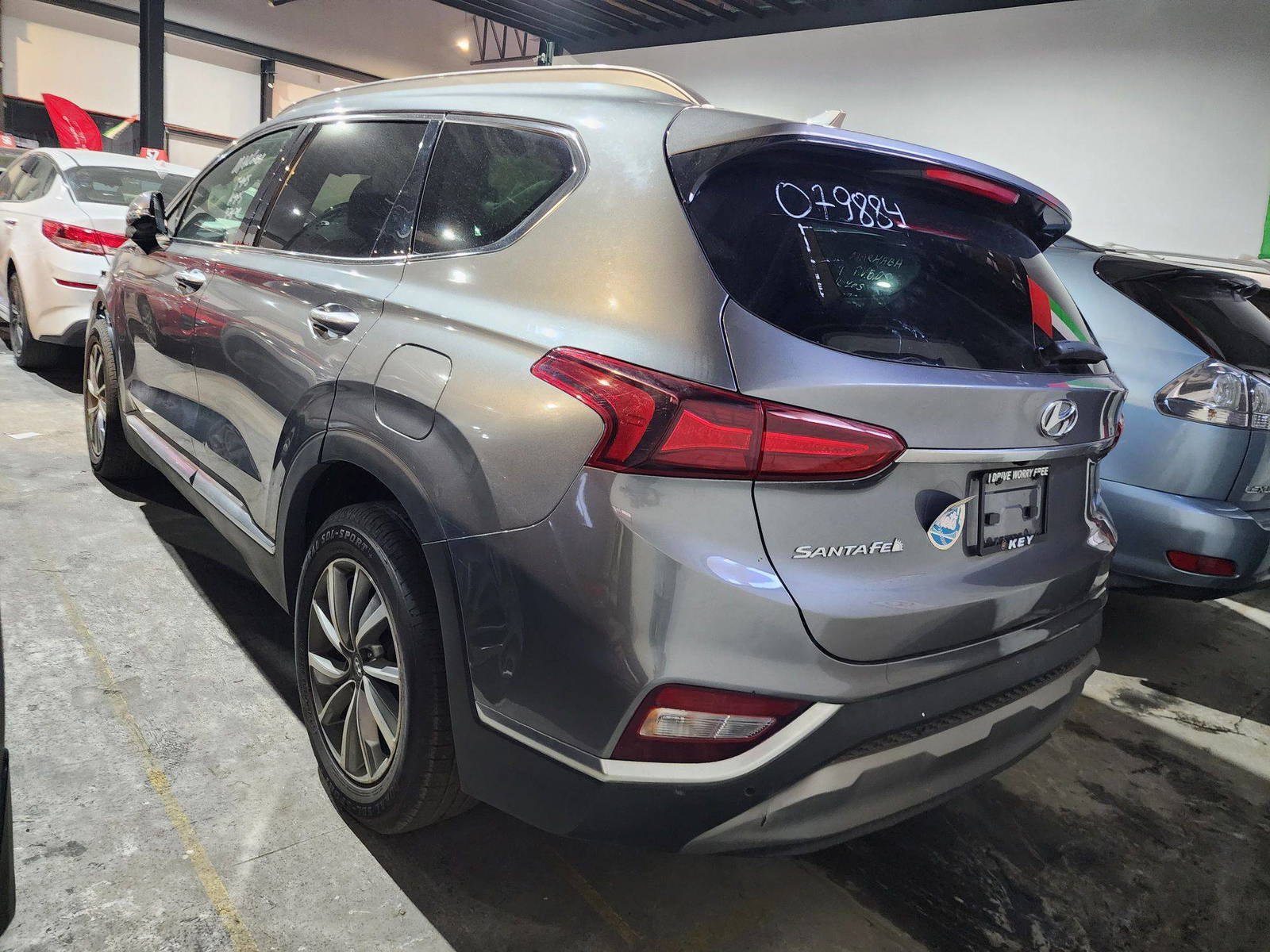 2019 HYUNDAI SANTA FE — 108624 Miles — Lot 79884 — Al Quoz - Marhaba Auctions Used Cars - Image 3