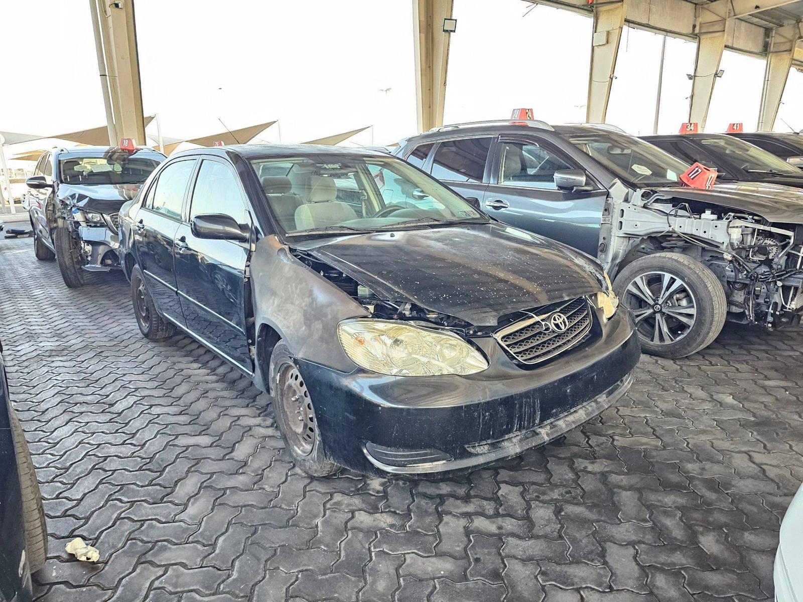 2007 TOYOTA COROLLA — 107089 Miles — Lot 7C852761 — Souq - Marhaba Auctions Used Cars - Image 4