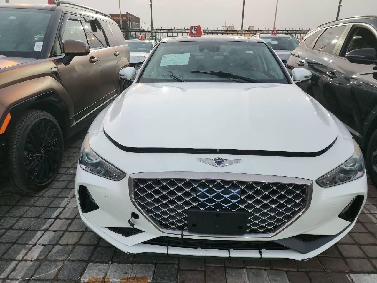 2020 GENESIS G70 — 74221 Miles — Lot U055977 - Marhaba Auctions Used Cars - Image 4