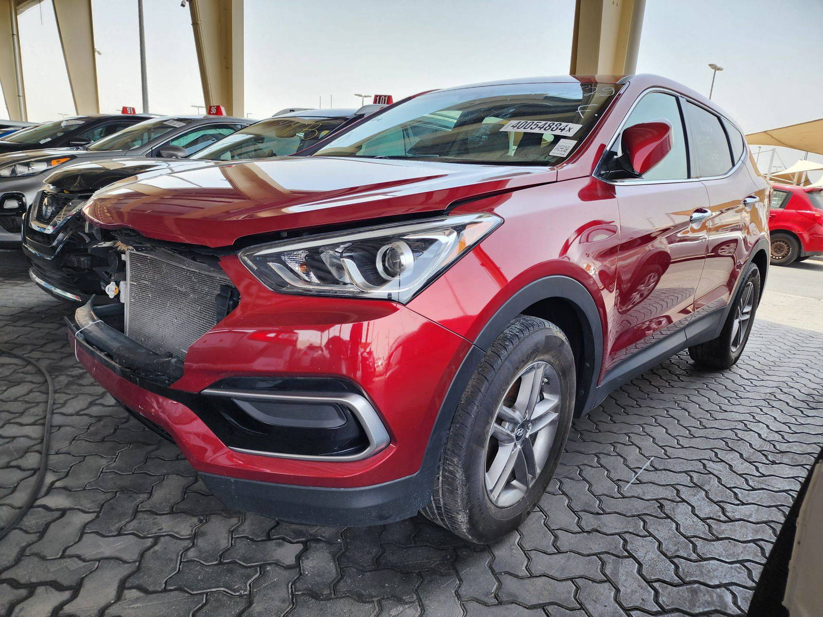 2017 HYUNDAI SANTA FE — 115812 Miles — Lot 40054884 — Souq - Marhaba Auctions Used Cars - Image 4