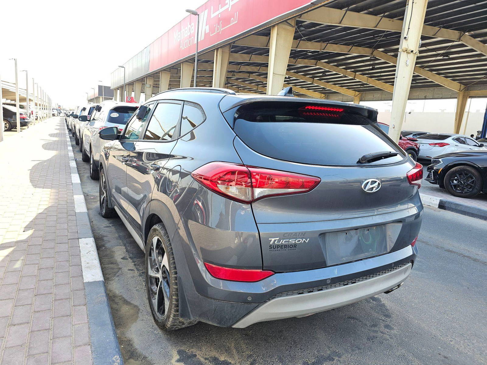 2018 HYUNDAI TUCSON — 121434 Miles — Lot U751656 — Souq - Marhaba Auctions Used Cars - Image 3