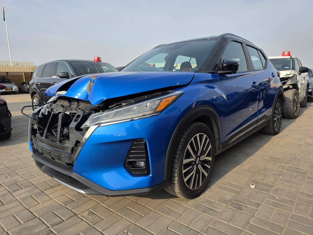 2021 NISSAN KICKS — sold — 140319 Miles — Lot 45203090 - Marhaba Auctions Used Cars - Image 3