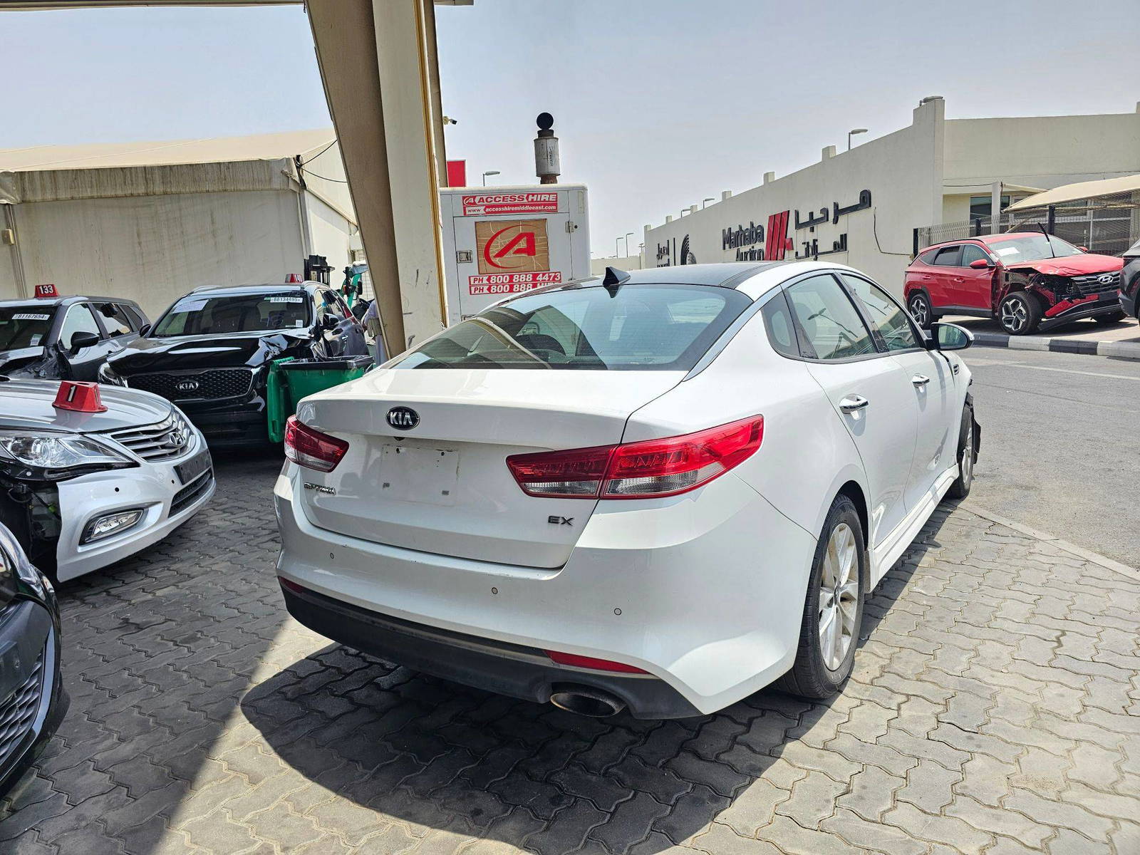 2016 KIA OPTIMA — 178032 Miles — Lot 43227855 — Souq - Marhaba Auctions Used Cars - Image 4