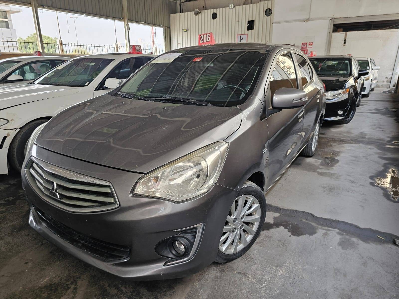 2019 MITSUBISHI ATTRAGE — 211387 KM — Lot 1KH004885 — Main - Marhaba Auctions Used Cars - Image 3