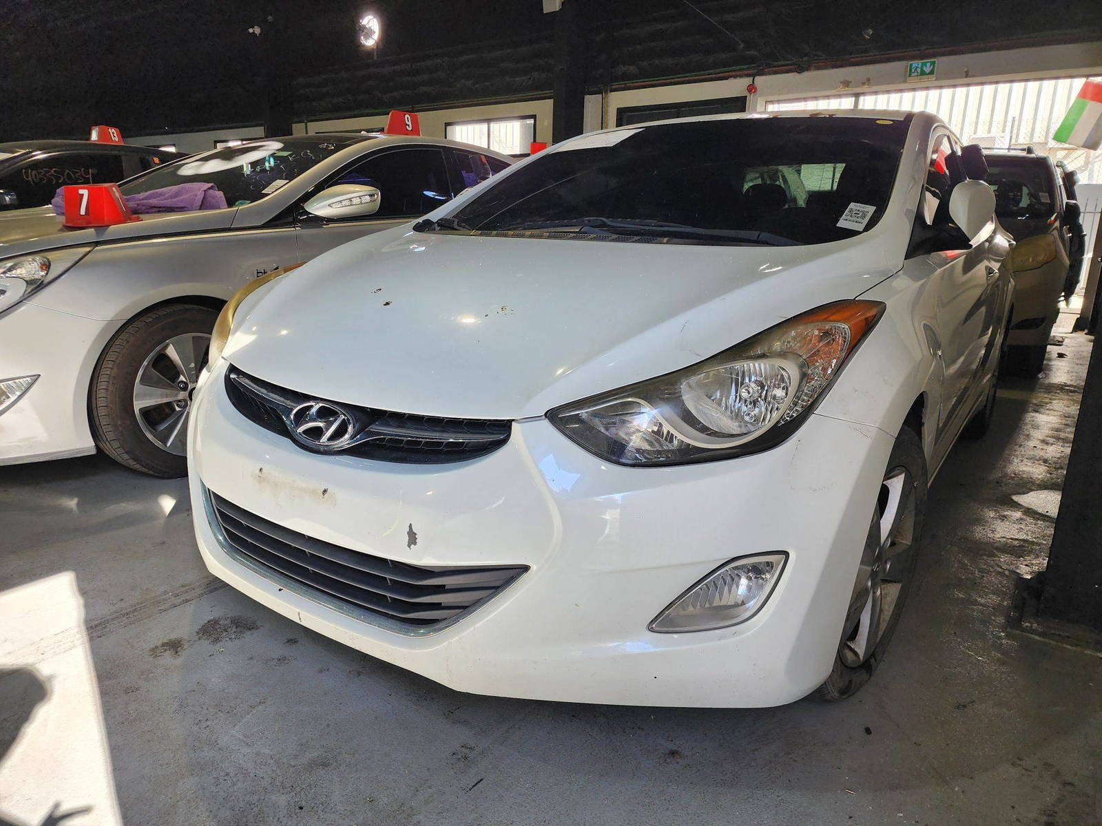 2013 HYUNDAI ELANTRA — 186821 Miles — Lot 79194584 — Al Quoz - Marhaba Auctions Used Cars - Image 4