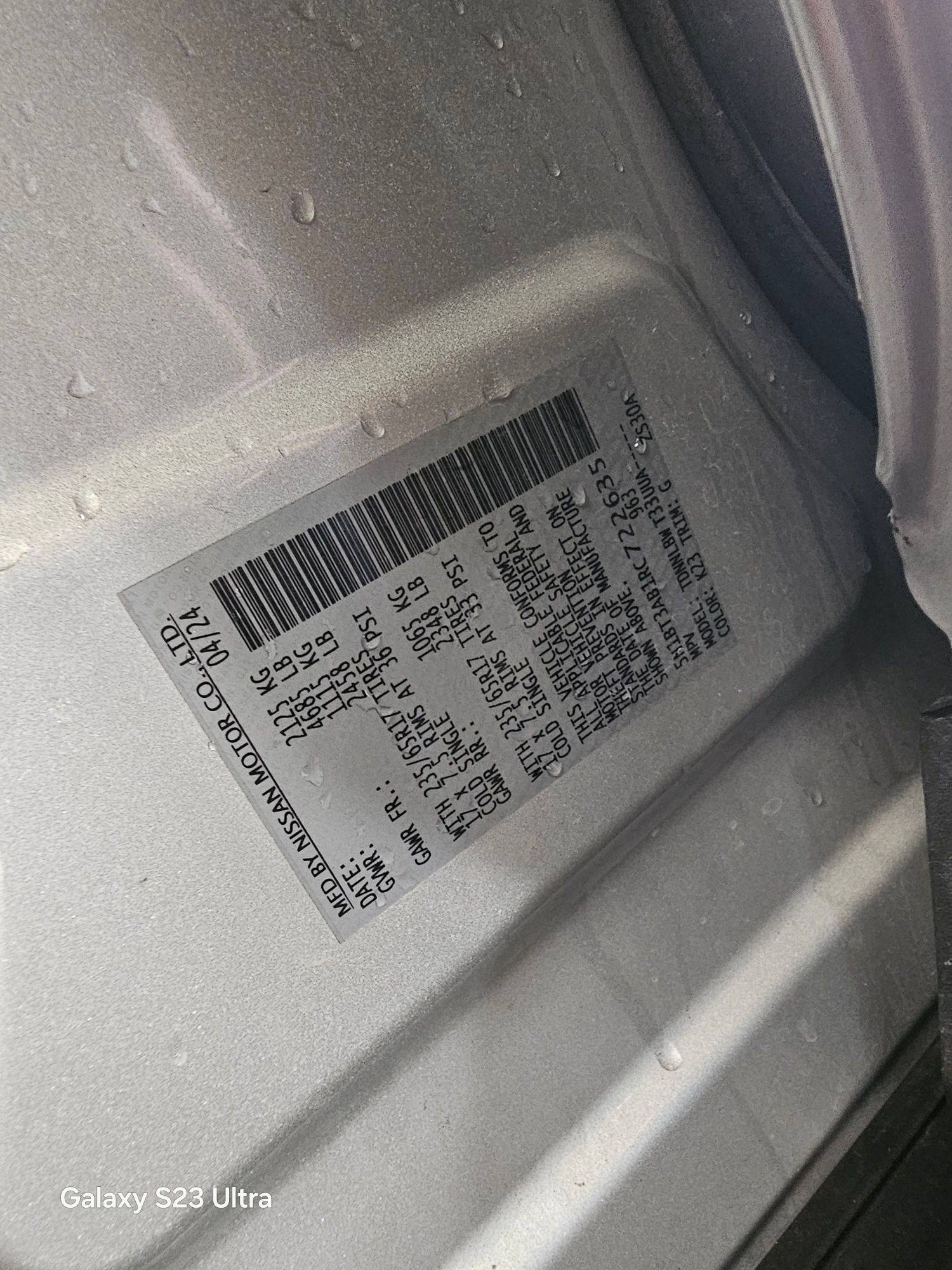 NISSAN ROGUE 2024 - Marhaba Auction Used Cars - Image 9