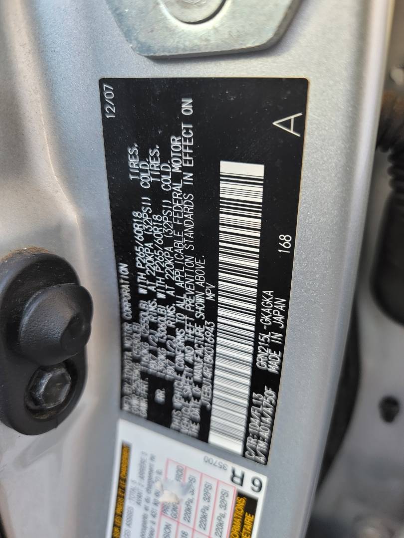 2008 TOYOTA 4RUNNER SR5 — 188283 Miles — Lot 82128974 — Main - Marhaba Auctions Used Cars - Image 10