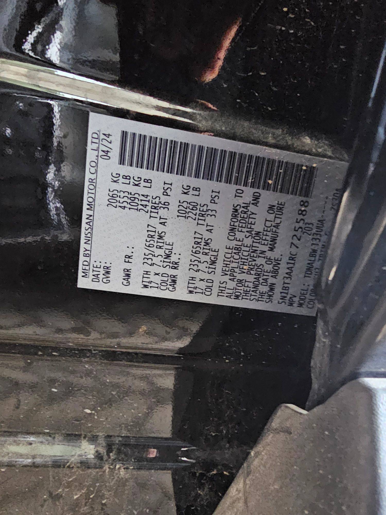 NISSAN ROGUE 2024 - Marhaba Auction Used Cars - Image 8