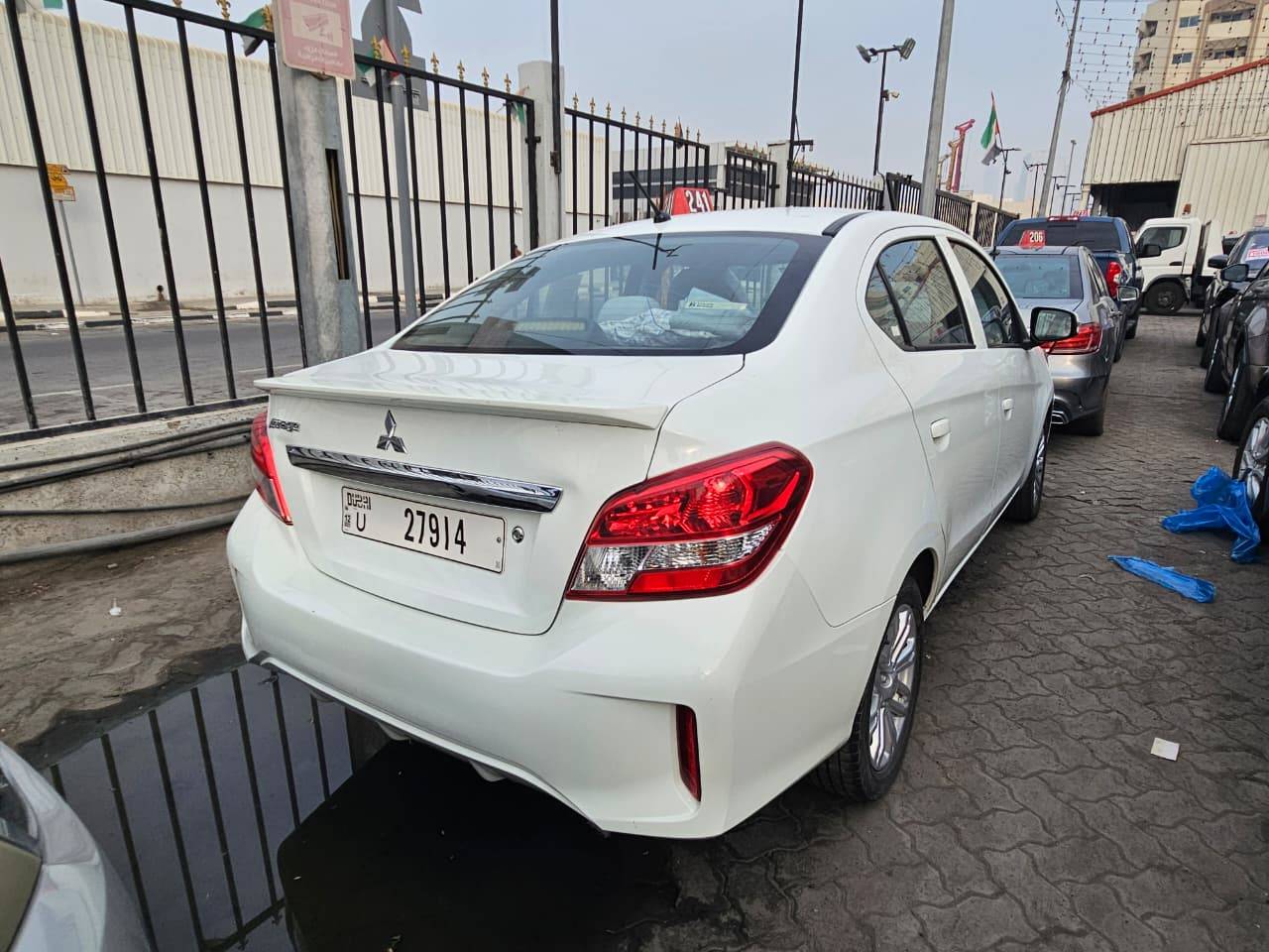 2023 MITSUBISHI ATTRAGE — sold — 98655 KM — Lot H000757 — Main - Marhaba Auctions Used Cars - Image 5