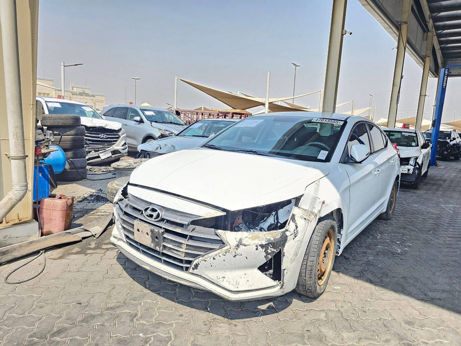 2020 HYUNDAI ELANTRA — 162211 KM — Lot 47013555 — Ind. 12 - Marhaba Auctions Used Cars - Image 5