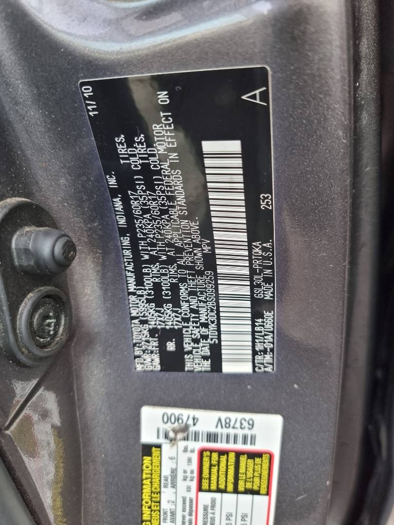 TOYOTA SIENNA 2011 - Marhaba Auction Used Cars - Image 9