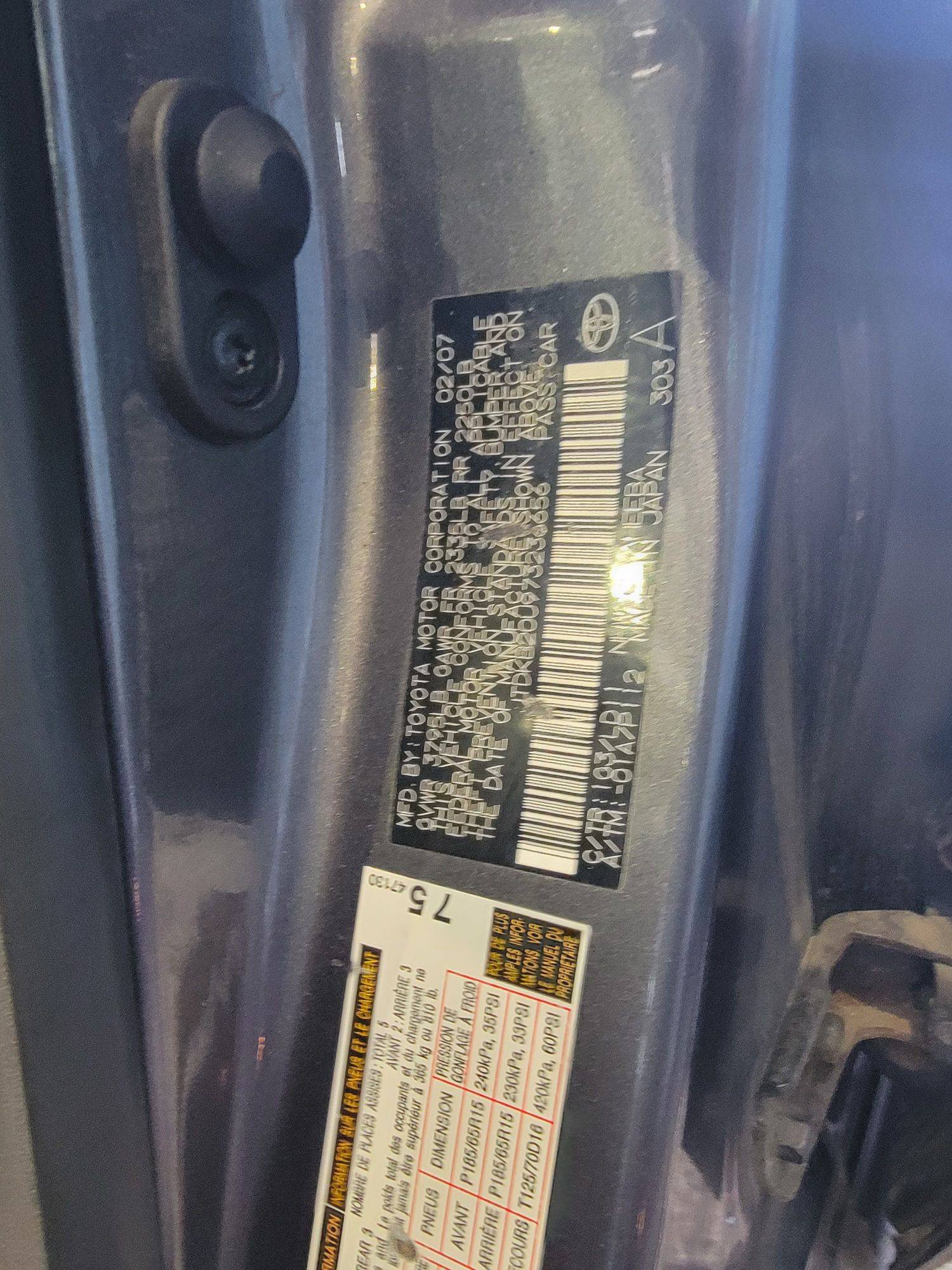 TOYOTA PRIUS 2007 - Marhaba Auction Used Cars - Image 10