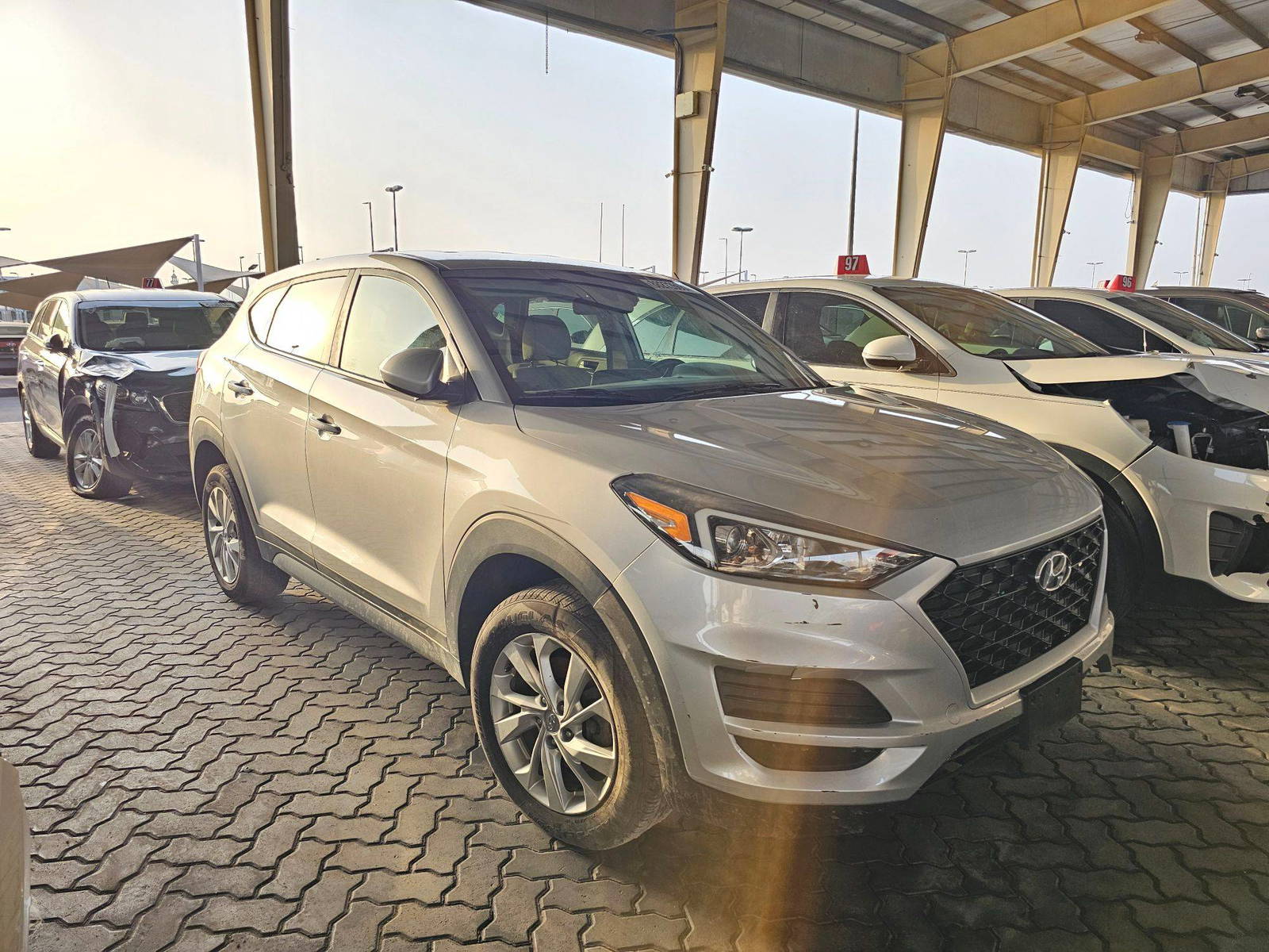 2019 HYUNDAI TUCSON — 80660 Miles — Lot J2CA46KU870070 — Souq - Marhaba Auctions Used Cars - Image 4