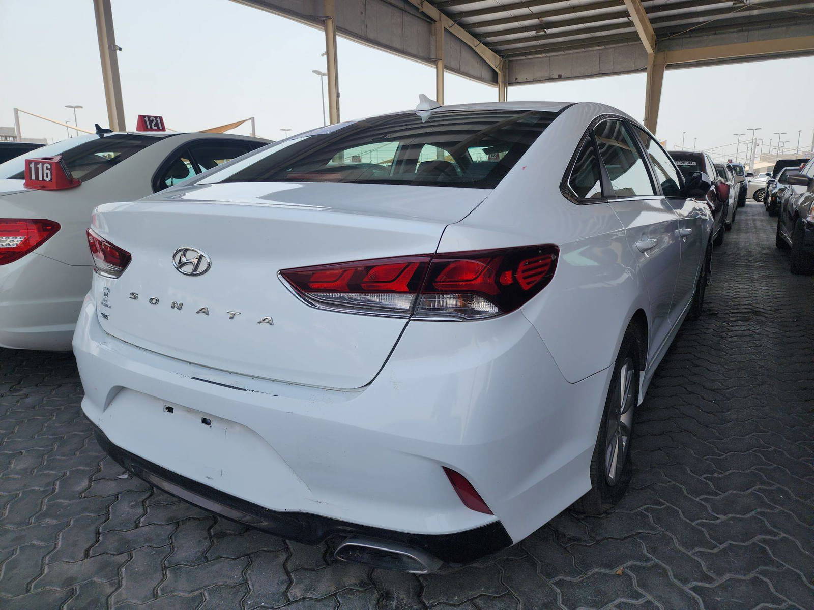 2018 HYUNDAI SONATA — 161635 Miles — Lot 37276014 — Main - Marhaba Auctions Used Cars - Image 3