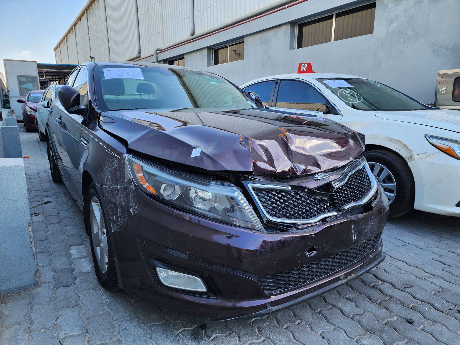 2014 KIA OPTIMA — 135979 Miles — Lot 73994 — Al Quoz - Marhaba Auctions Used Cars - Image 6