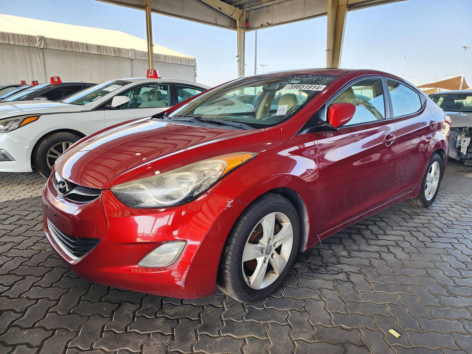 2012 HYUNDAI ELANTRA — 169137 Miles — Lot 59851914 — Souq - Marhaba Auctions Used Cars - Image 5
