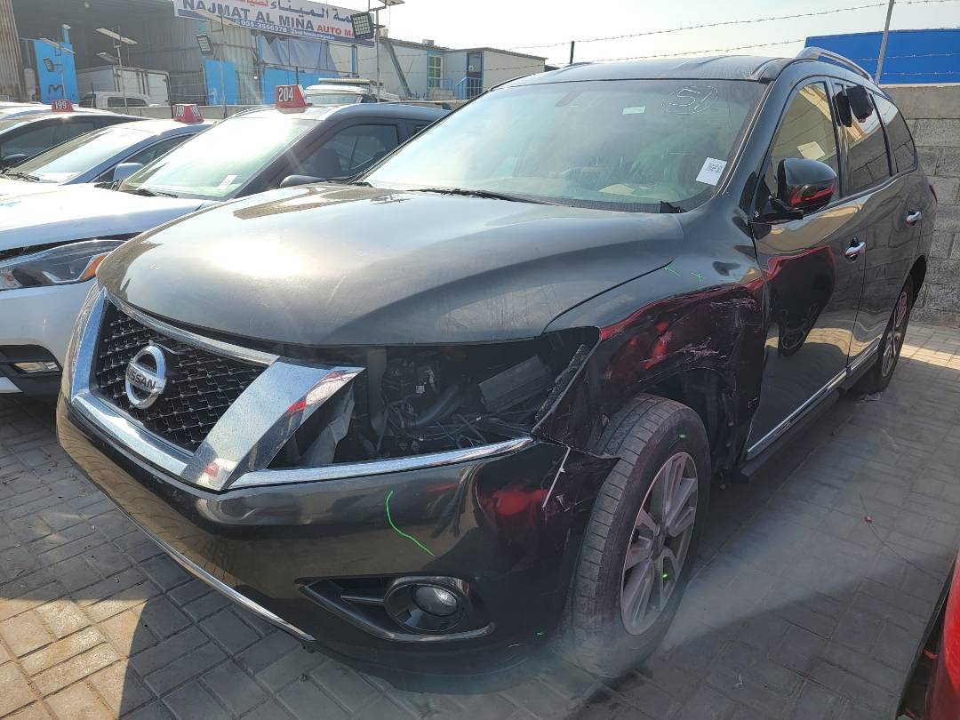 2015 NISSAN PATHFINDER — 158897 Miles — Lot 605898 — Main - Marhaba Auctions Used Cars - Image 4
