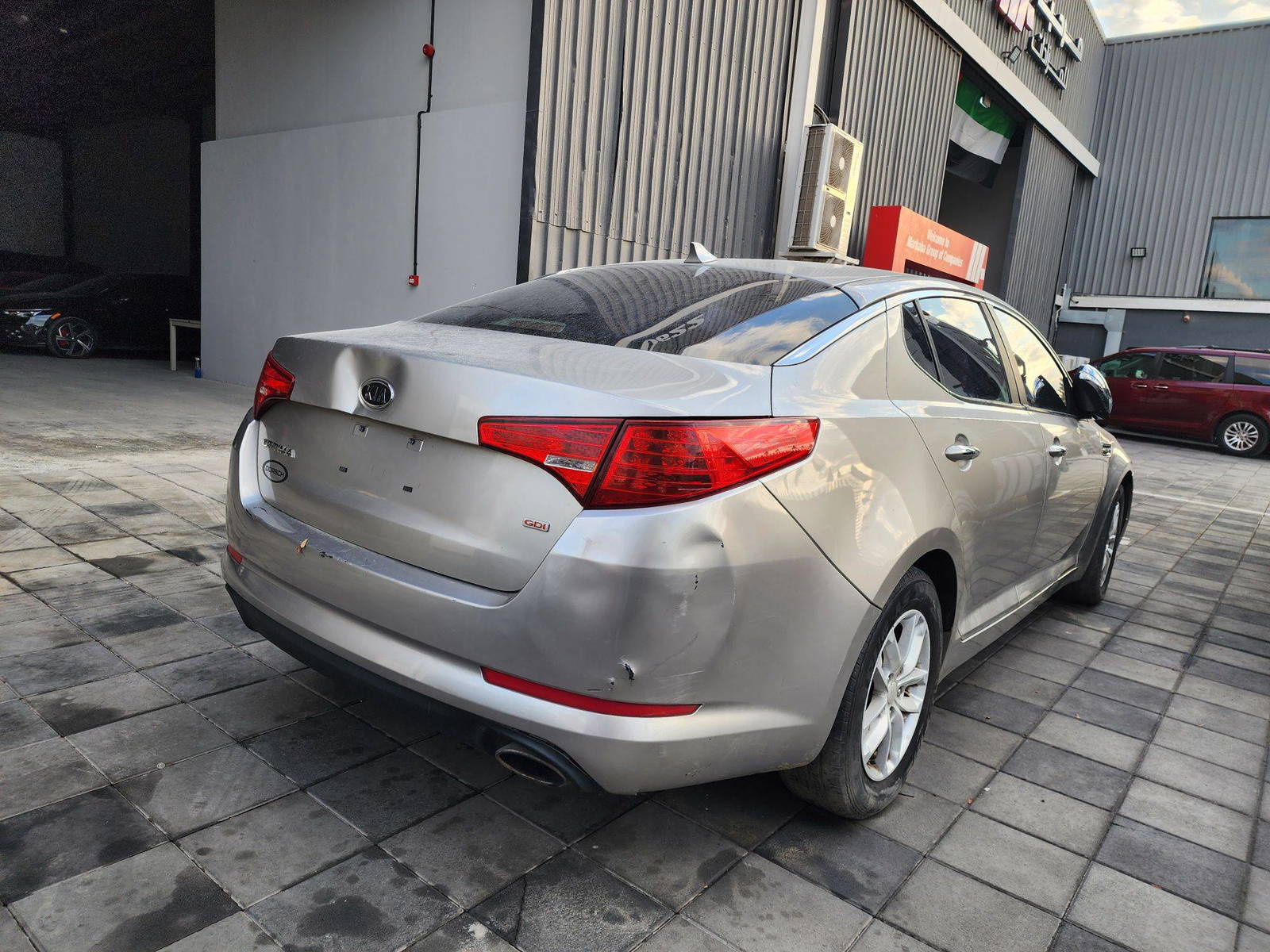 2013 KIA OPTIMA — 153974 Miles — Lot 5399 — Al Quoz - Marhaba Auctions Used Cars - Image 5